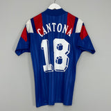 Image of the France Cantona shirt from the 1992/93 season