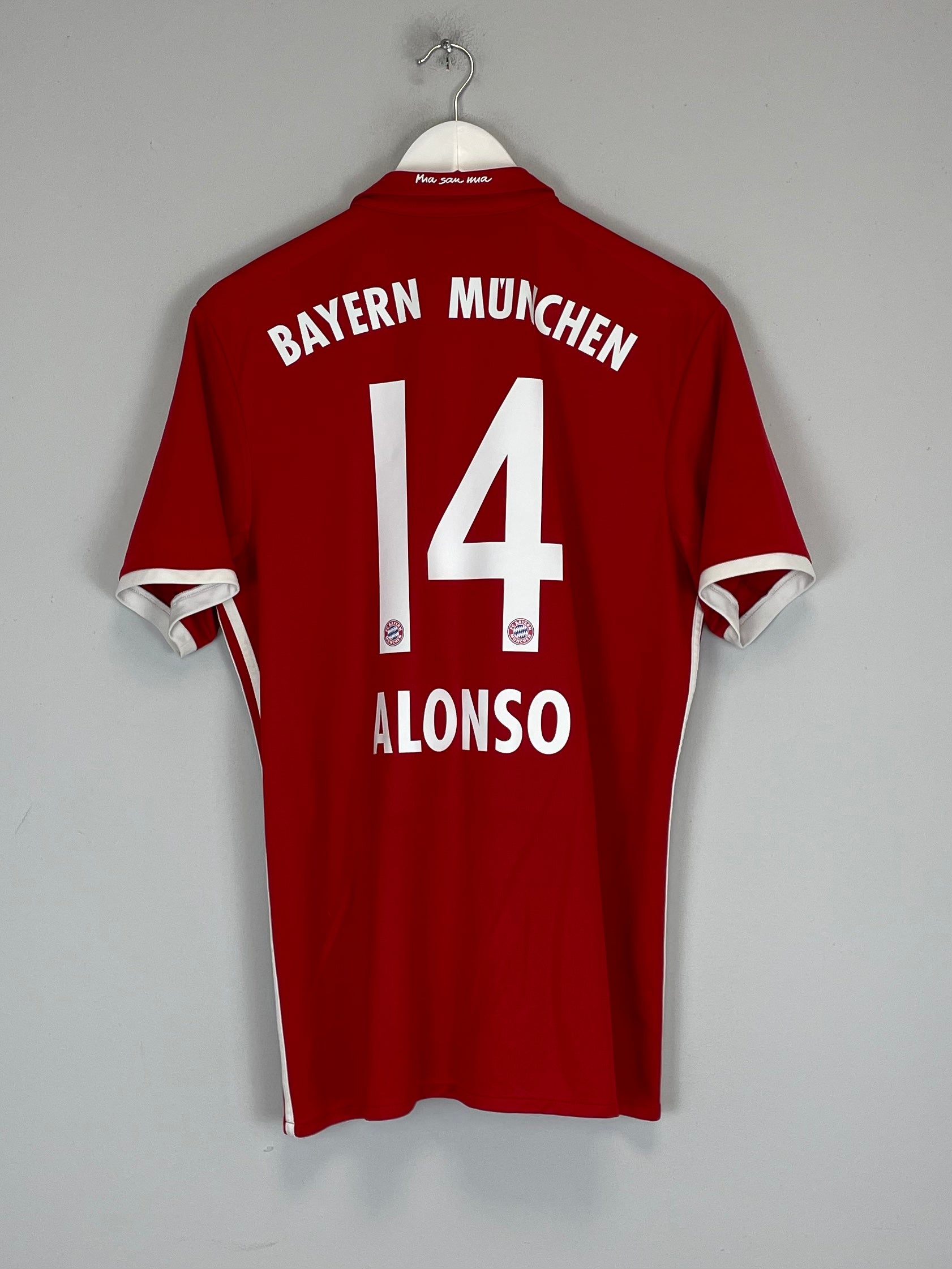 2016/17 BAYERN MUNICH ALONSO #14 HOME SHIRT (L) ADIDAS