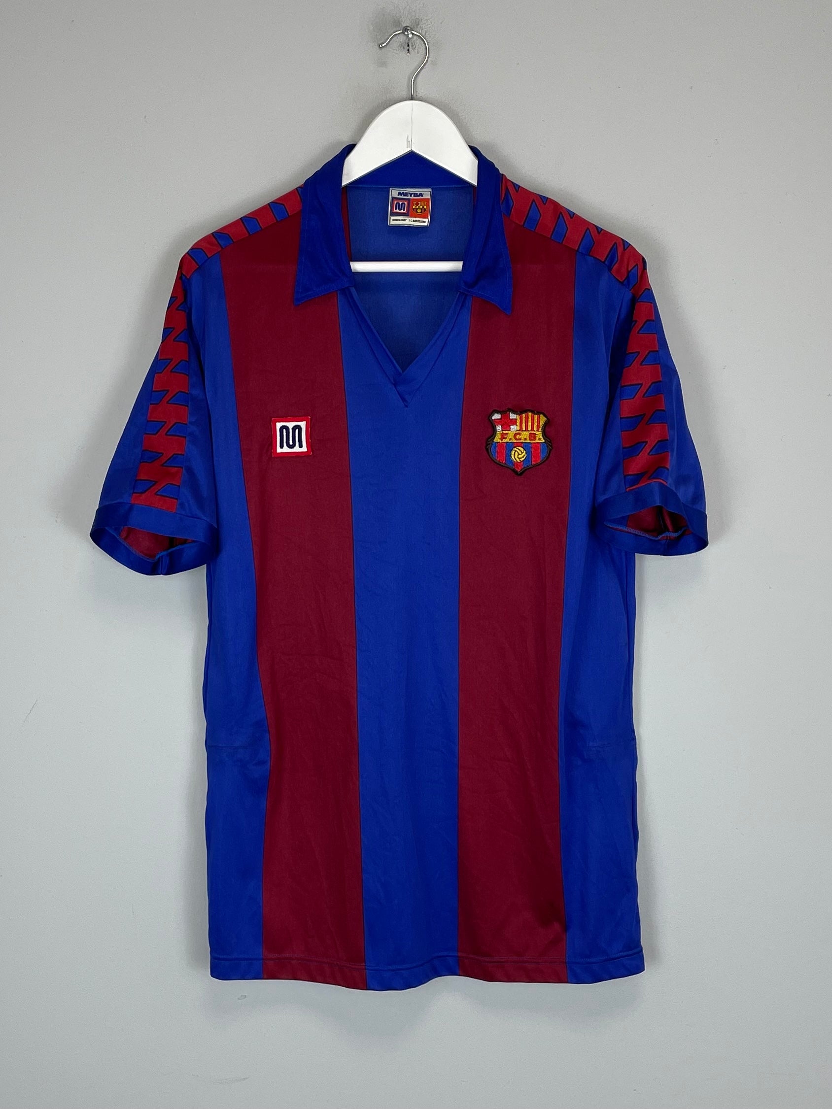 1984/89 BARCELONA HOME SHIRT (L) MEYBA