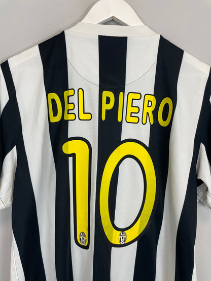 2009/10 JUVENTUS DEL PIERO #10 HOME SHIRT (L) NIKE