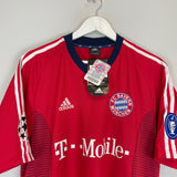 2002/04 BAYERN MUNICH LAHM #29 *BNWT* C/L HOME SHIRT (L) ADIDAS