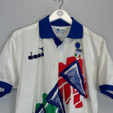 1993/95 ITALY TRAINING SHIRT (L) DIADORA