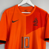 2012/13 NETHERLANDS SNEIJDER #10 HOME SHIRT (L) NIKE