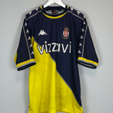 1999/00 MONACO AWAY SHIRT (L) KAPPA