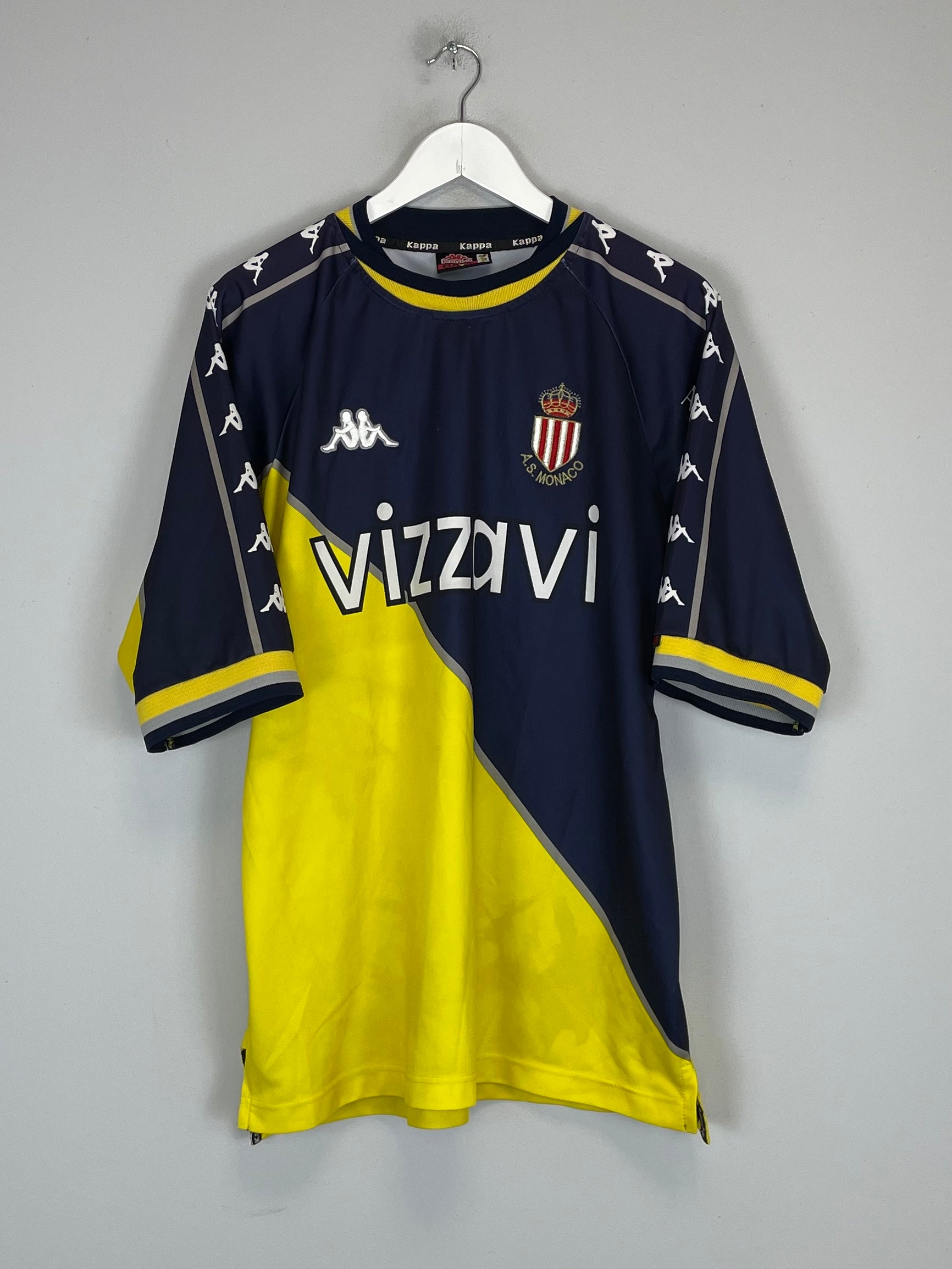 1999/00 MONACO AWAY SHIRT (L) KAPPA