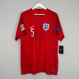 2018/19 ENGLAND STONES #5 *BNWT* AWAY SHIRT (XL) NIKE