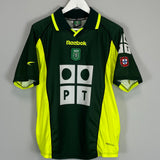 2000/01 SPORTING LISBON AWAY SHIRT (M) REEBOK