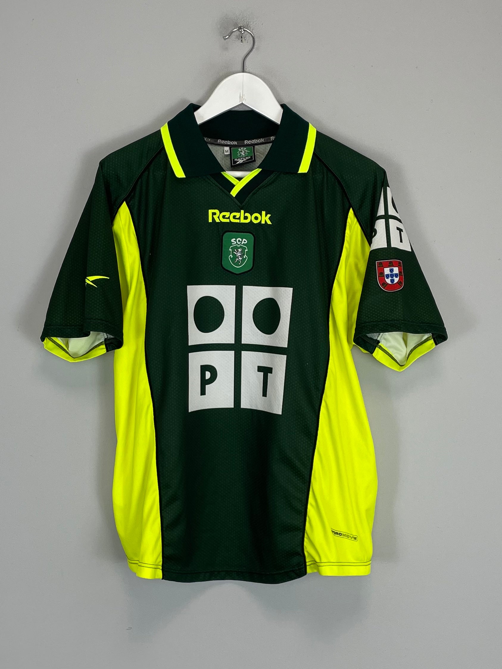 2000/01 SPORTING LISBON AWAY SHIRT (M) REEBOK