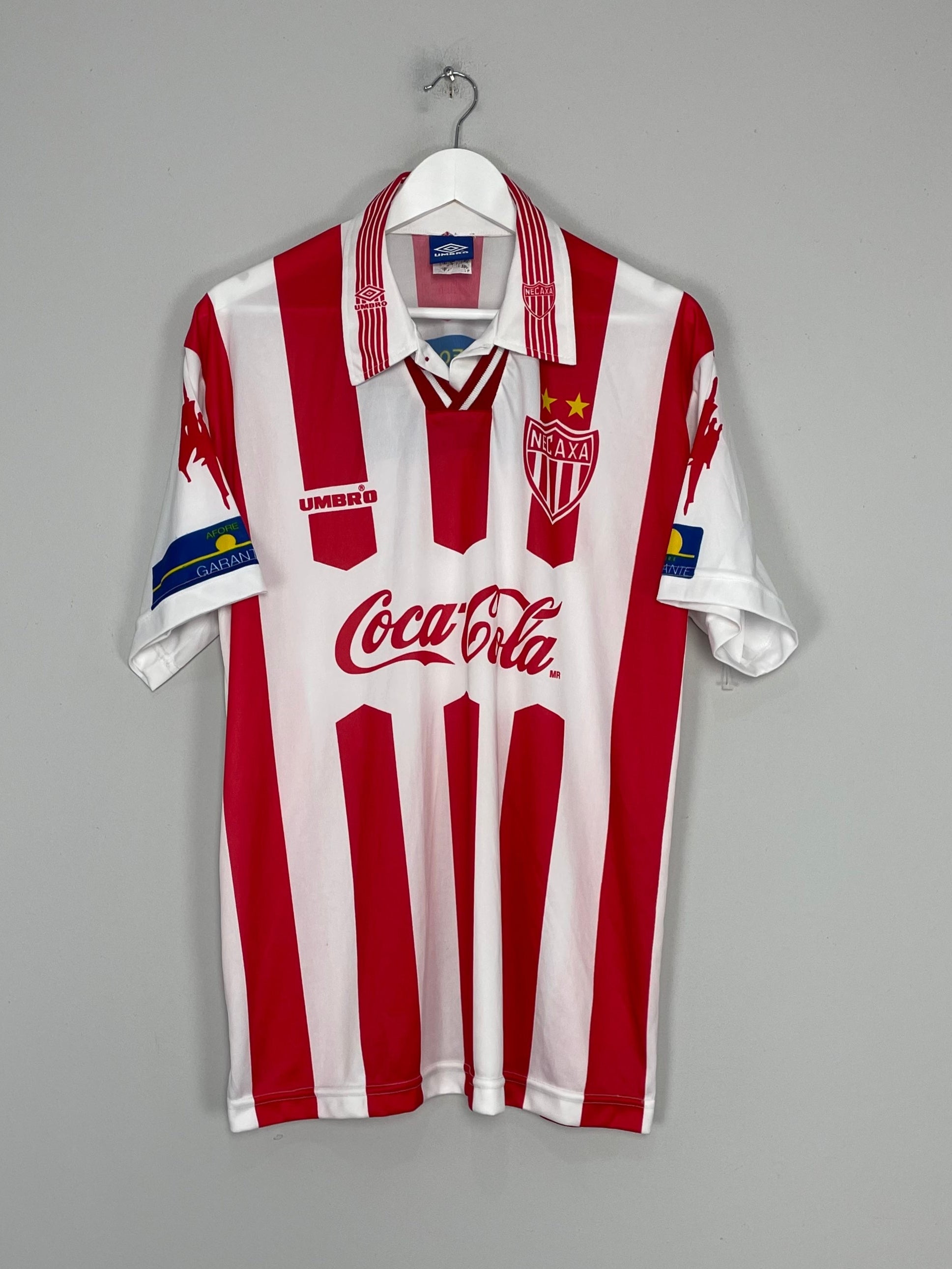 1997/98 NECAXA HOME SHIRT (XL) UMBRO