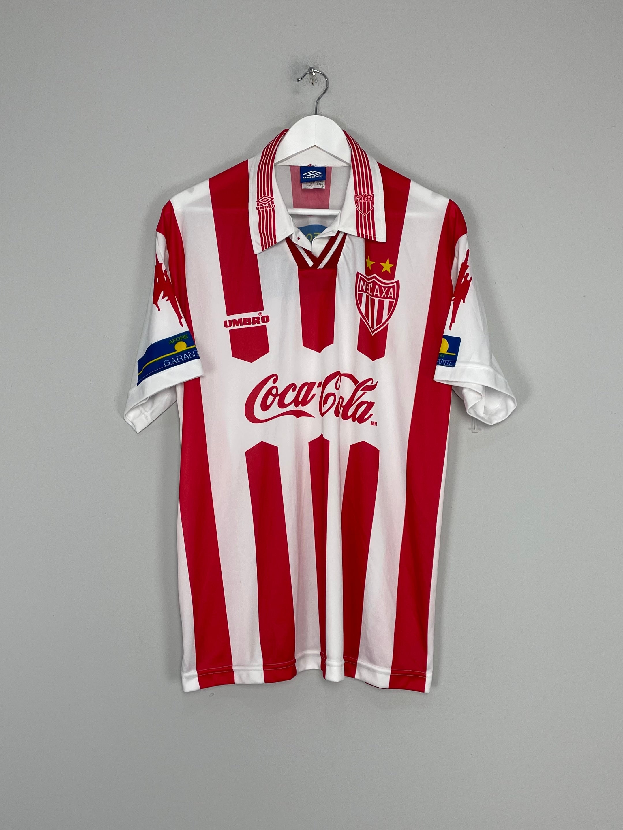 1997/98 NECAXA HOME SHIRT (XL) UMBRO