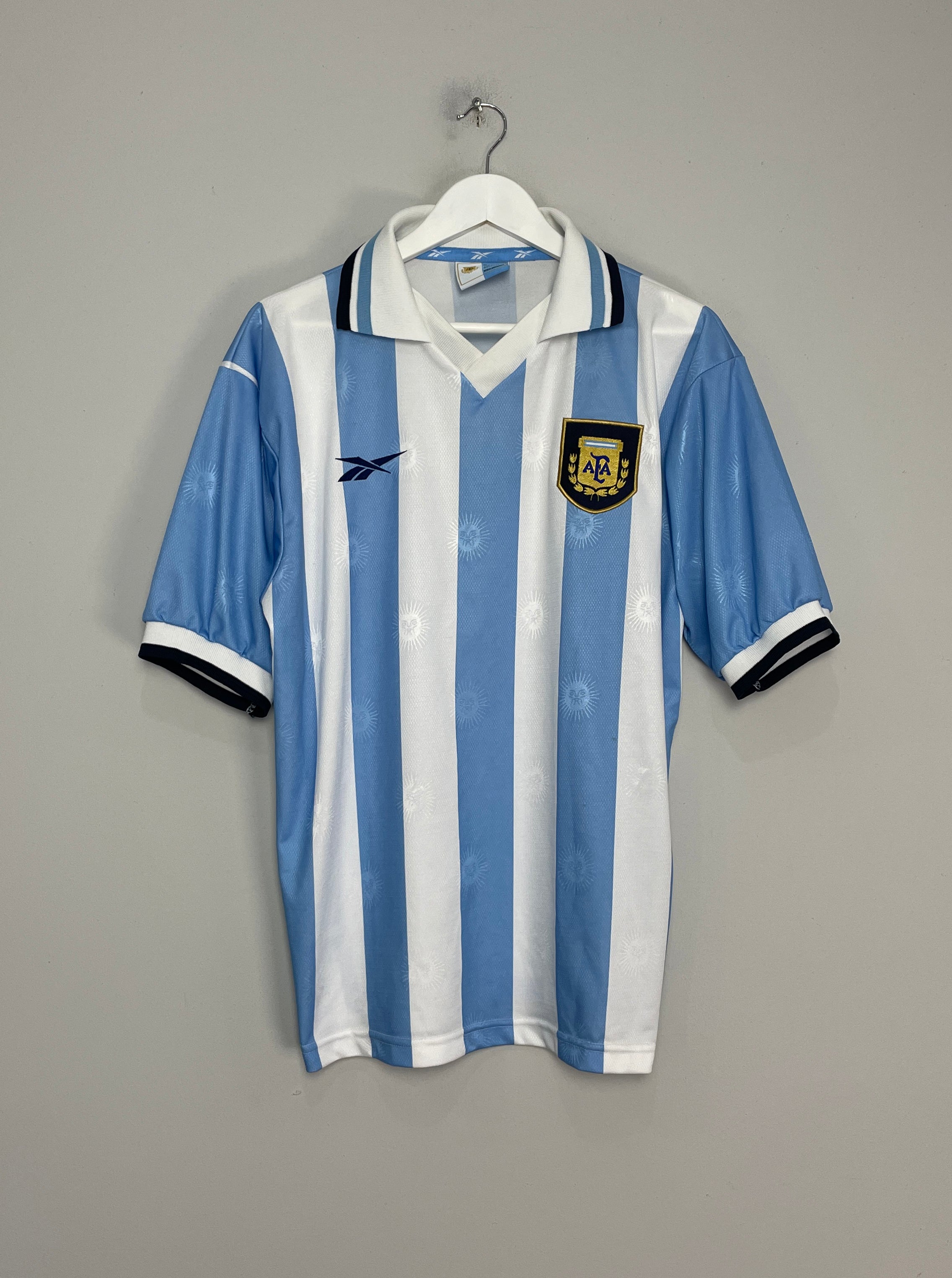 1999/00 ARGENTINA HOME SHIRT (L) REEBOK