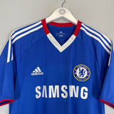 2010/11 CHELSEA MALOUDA #15 HOME SHIRT (M) ADIDAS