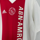 2001/02 AJAX ZLATAN #9 HOME SHIRT (XL) ADIDAS