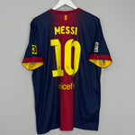 2012/13 BARCELONA MESSI #10 HOME SHIRT (XL) NIKE