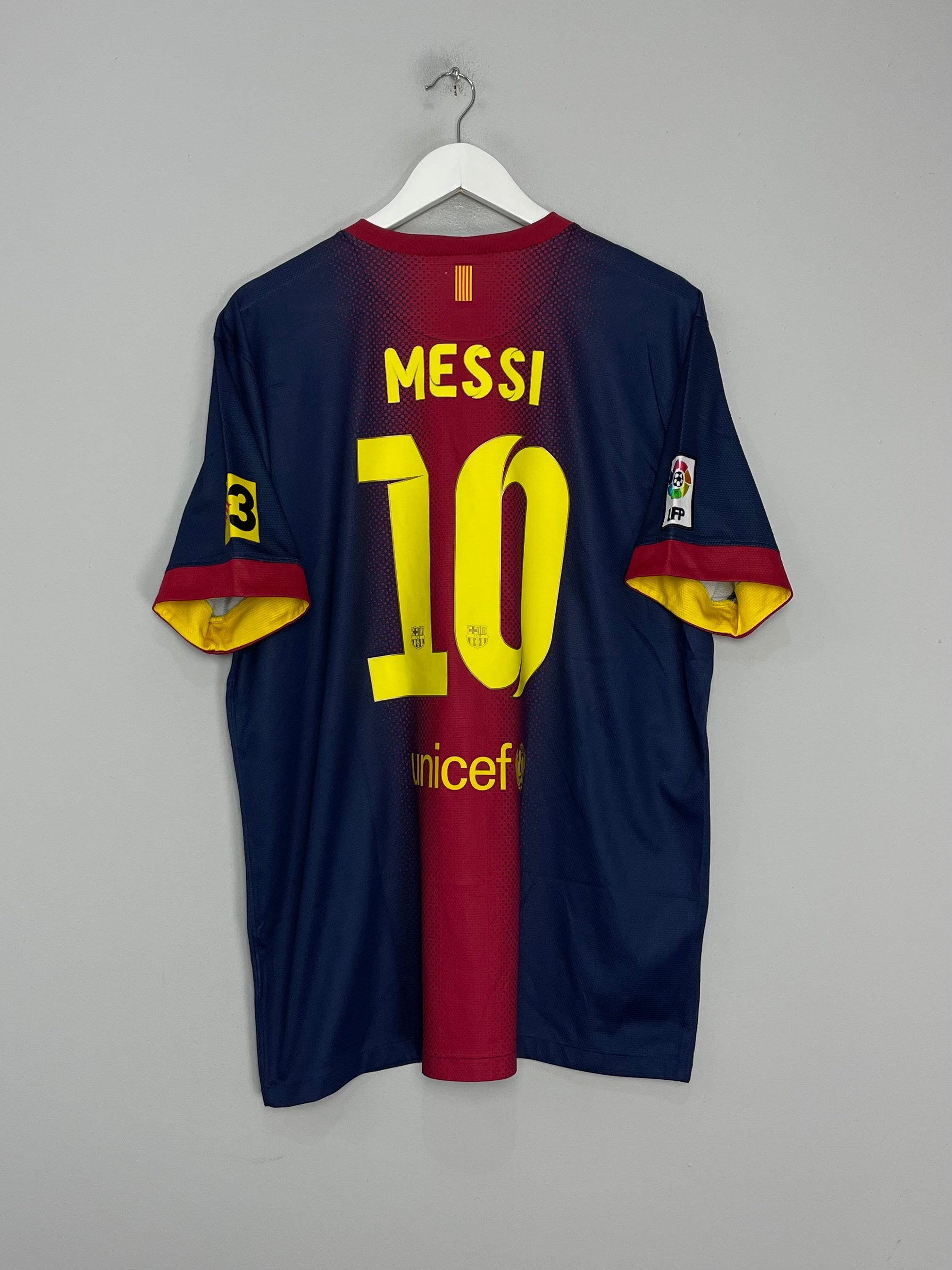 2012/13 BARCELONA MESSI #10 HOME SHIRT (XL) NIKE