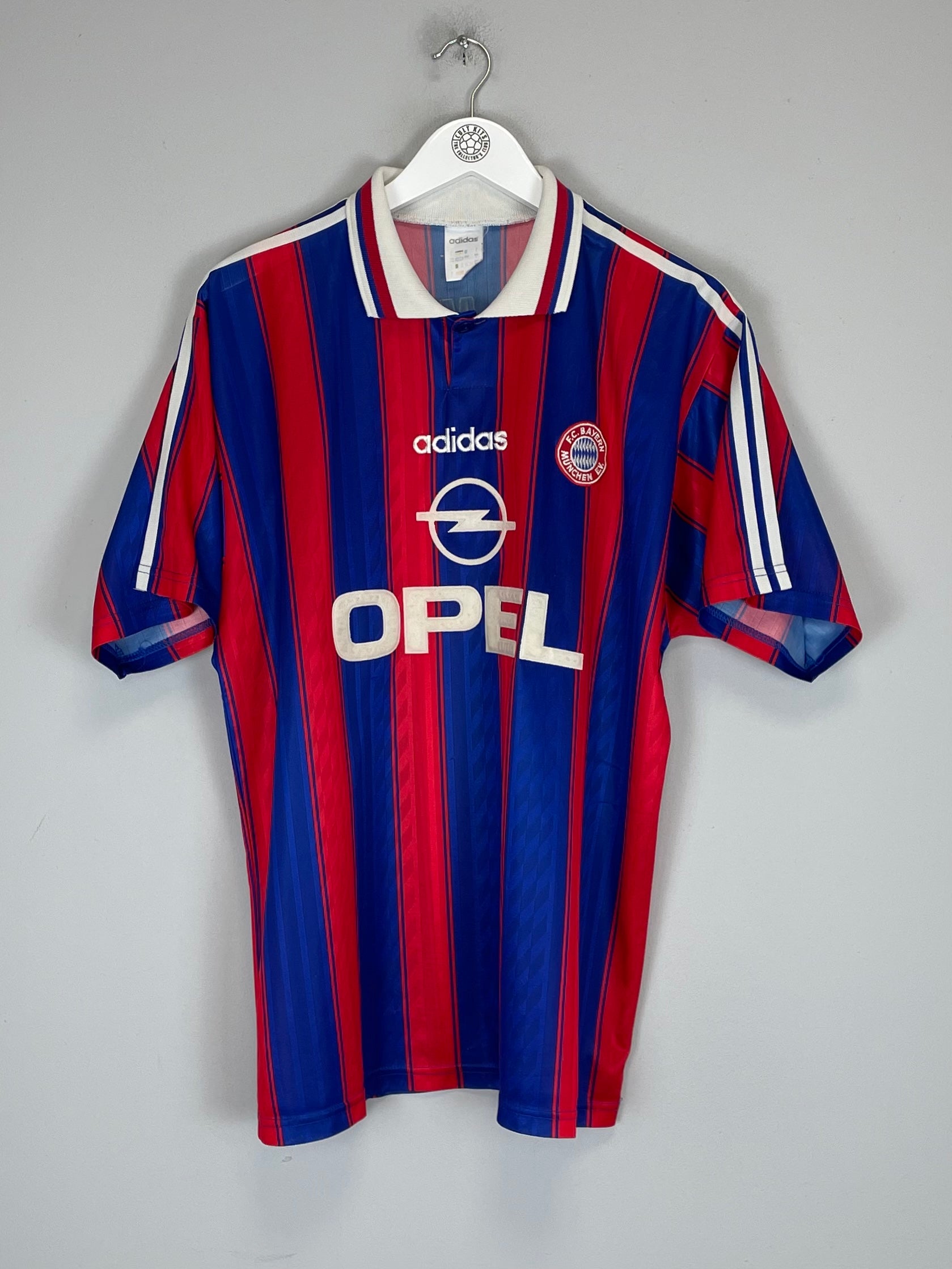 1995/97 BAYERN MUNICH HOME SHIRT (L) ADIDAS