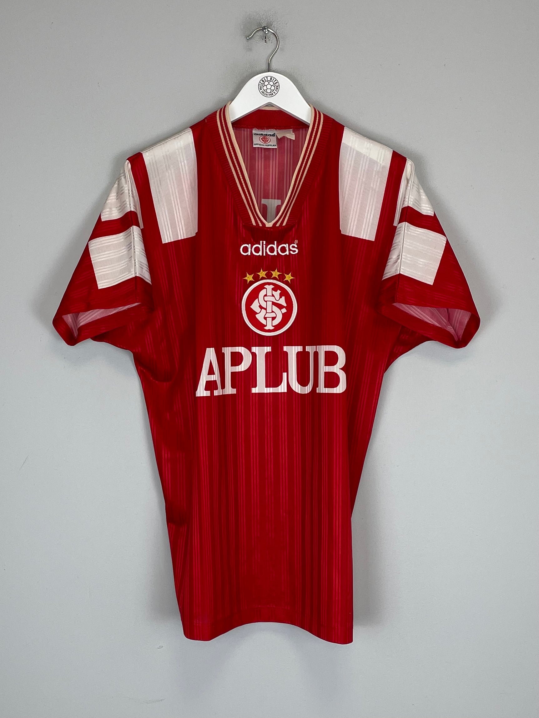 1995/97 INTERNACIONAL #7 HOME SHIRT (M) ADIDAS