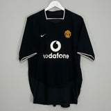 2003/05 MANCHESTER UNITED RONALDO #7 AWAY SHIRT (L) NIKE