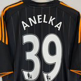 2010/11 CHELSEA ANELKA #39 AWAY SHIRT (XL) ADIDAS