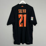 2006/07 VALENCIA SILVA #21 AWAY SHIRT (XXL) NIKE