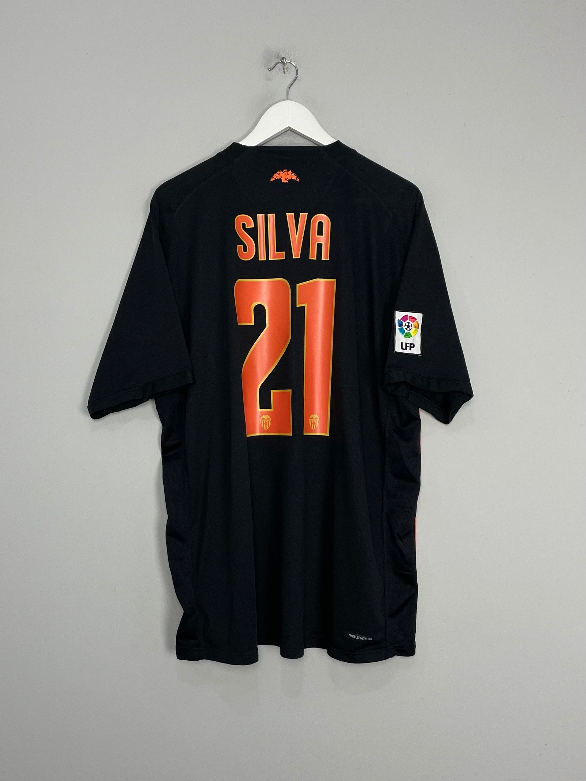 2006/07 VALENCIA SILVA #21 AWAY SHIRT (XXL) NIKE