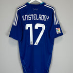 2008/09 REAL MADRID V.NISTELROOY #17 AWAY SHIRT (XL) ADIDAS