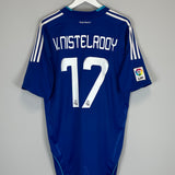 2008/09 REAL MADRID V.NISTELROOY #17 AWAY SHIRT (XL) ADIDAS