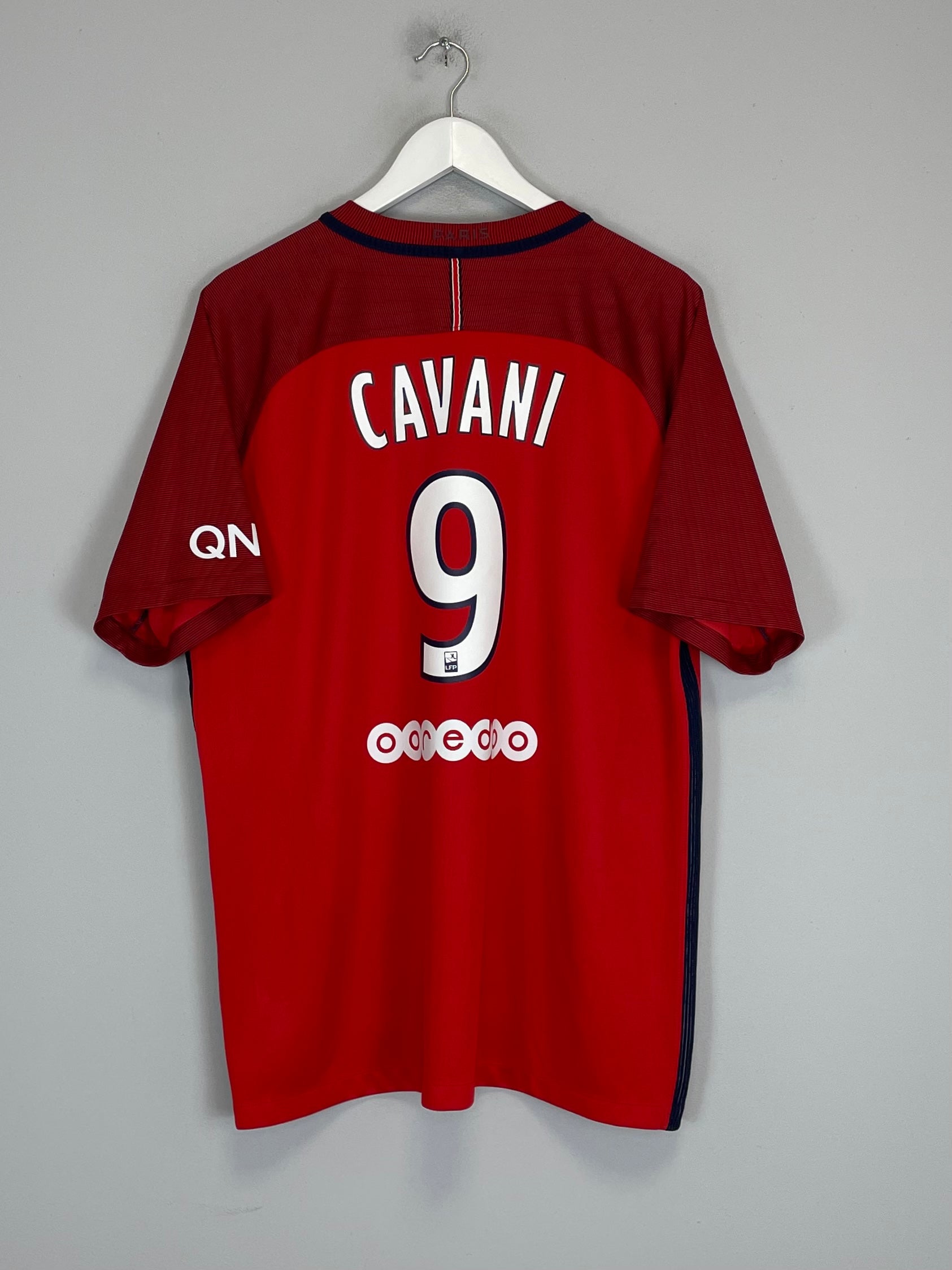 2016/17 PSG CAVANI #9 AWAY SHIRT (XL) NIKE