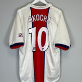 1997/98 PSG OKOCHA #10 AWAY SHIRT (XL) NIKE