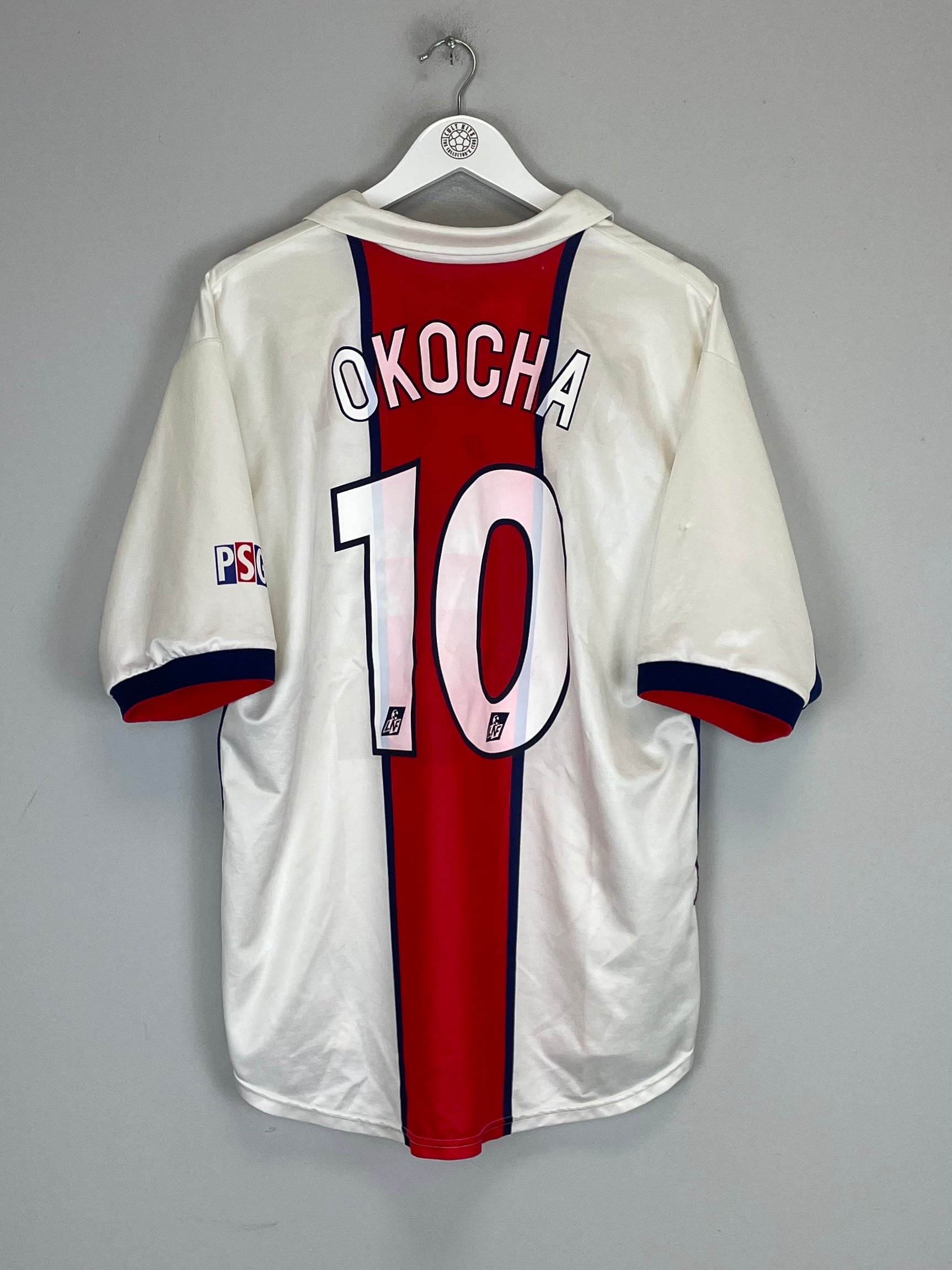 1997/98 PSG OKOCHA #10 AWAY SHIRT (XL) NIKE