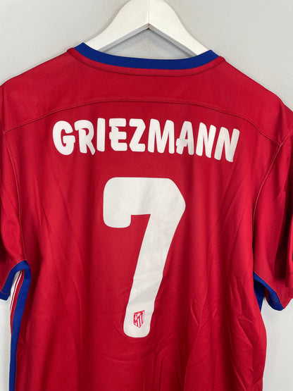 2015/16 ATLETICO MADRID GRIEZMANN #7 HOME SHIRT (L) NIKE