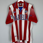 1998/99 ATLETICO MADRID HOME SHIRT (L) REEBOK