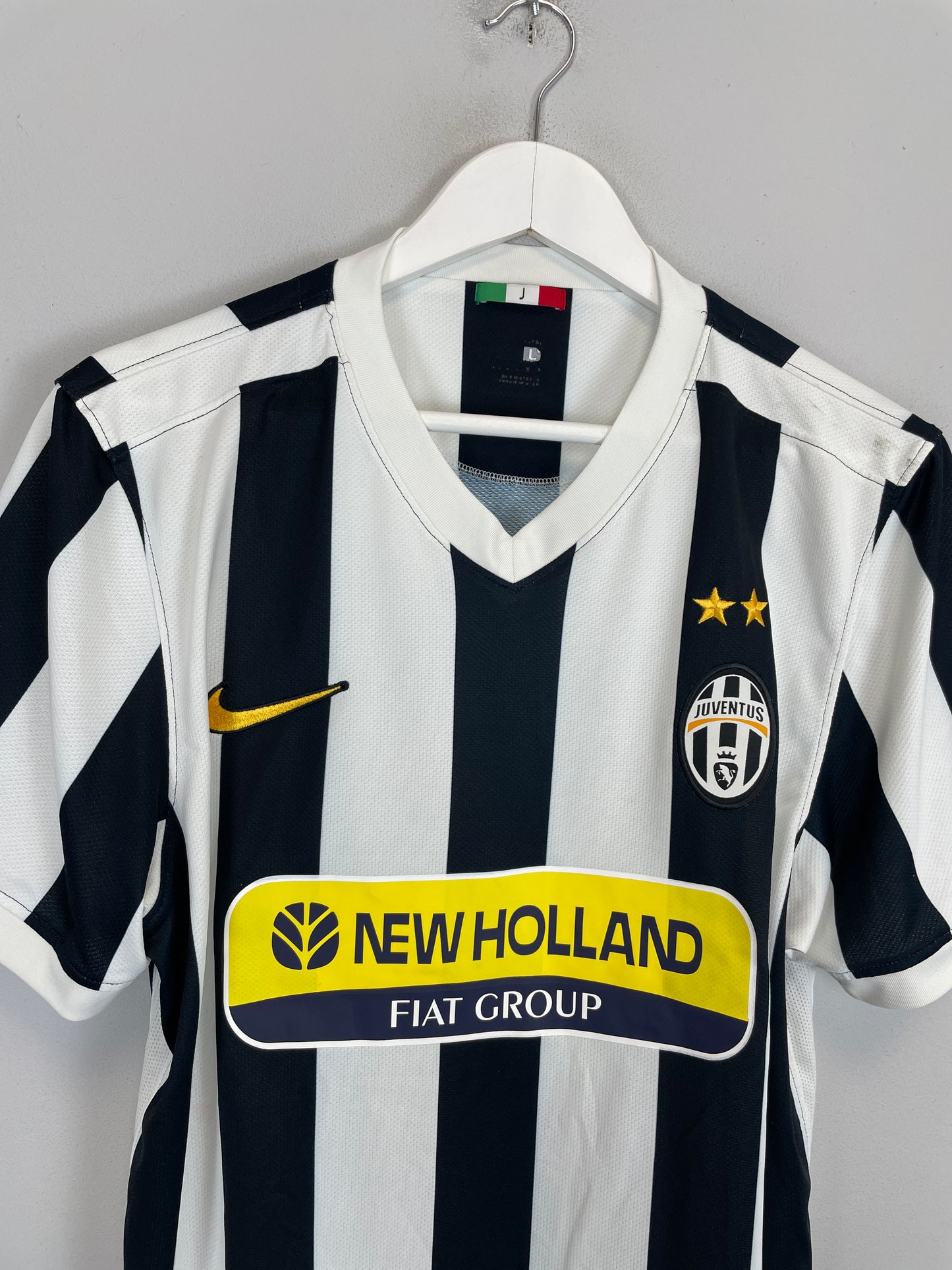 2009/10 JUVENTUS DEL PIERO #10 HOME SHIRT (L) NIKE