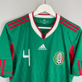 2010/11 MEXICO R.MARQUEZ #4 HOME SHIRT (M) ADIDAS