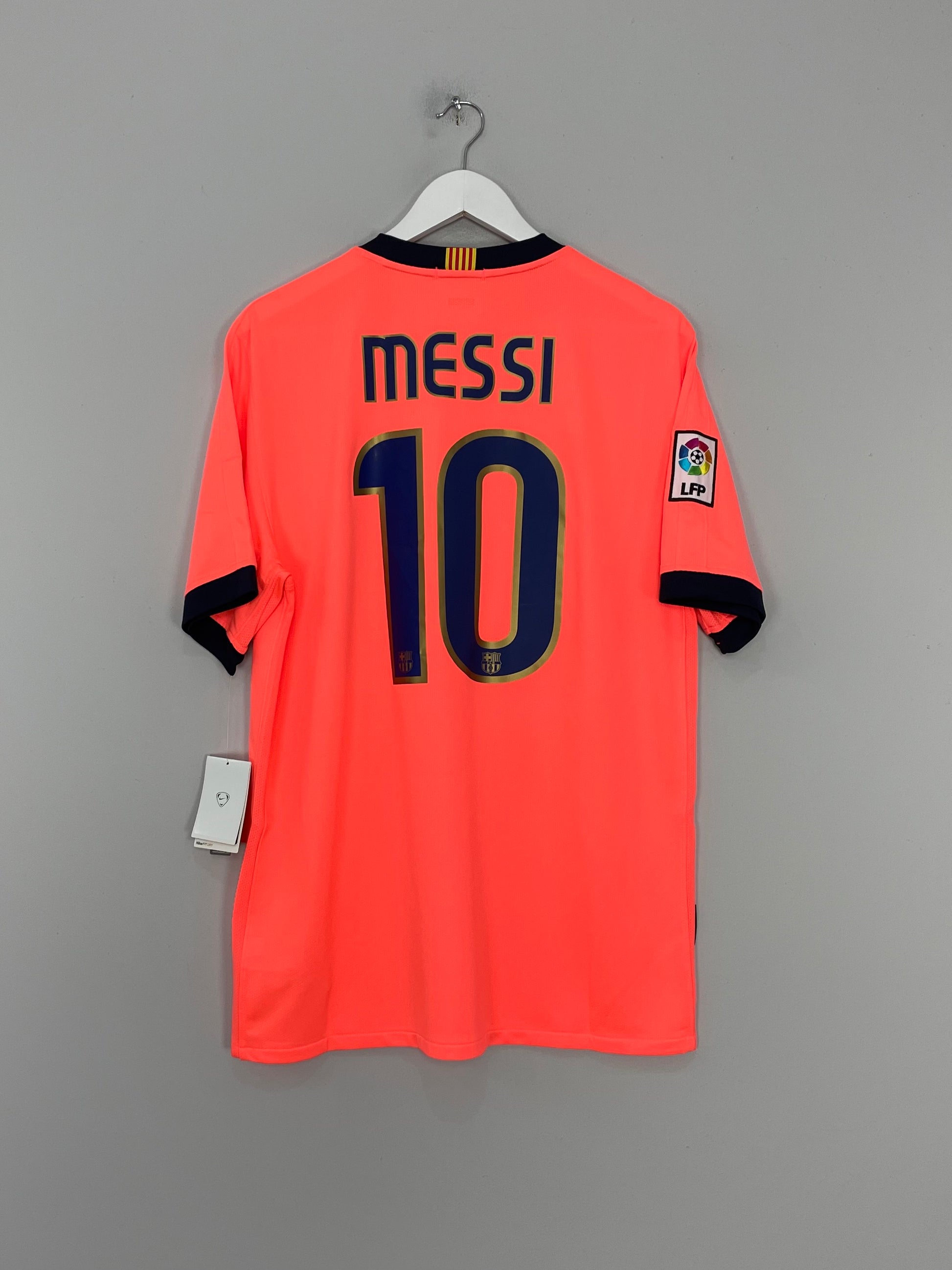 Nike Messi Barcelona Soccer Jersey Long Sleeve 09/10 #10 Size S PSG