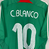 2007/08 MEXICO C.BLANCO #10 HOME SHIRT (XL) ADIDAS