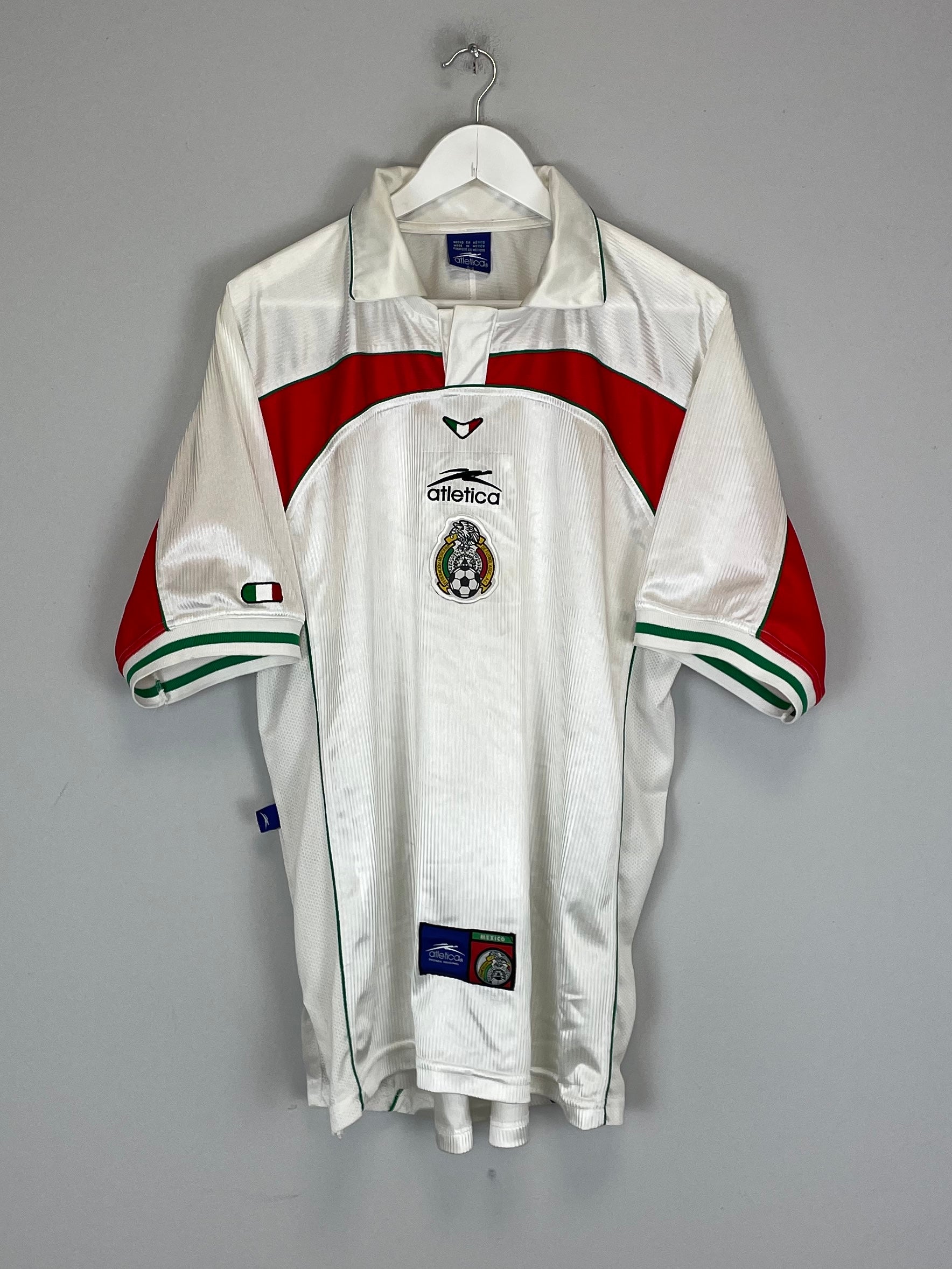 2000/01 MEXICO AWAY SHIRT (L) ATLETICA