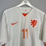 2015/16 NETHERLANDS ROBBEN #11 AWAY SHIRT (XL) NIKE