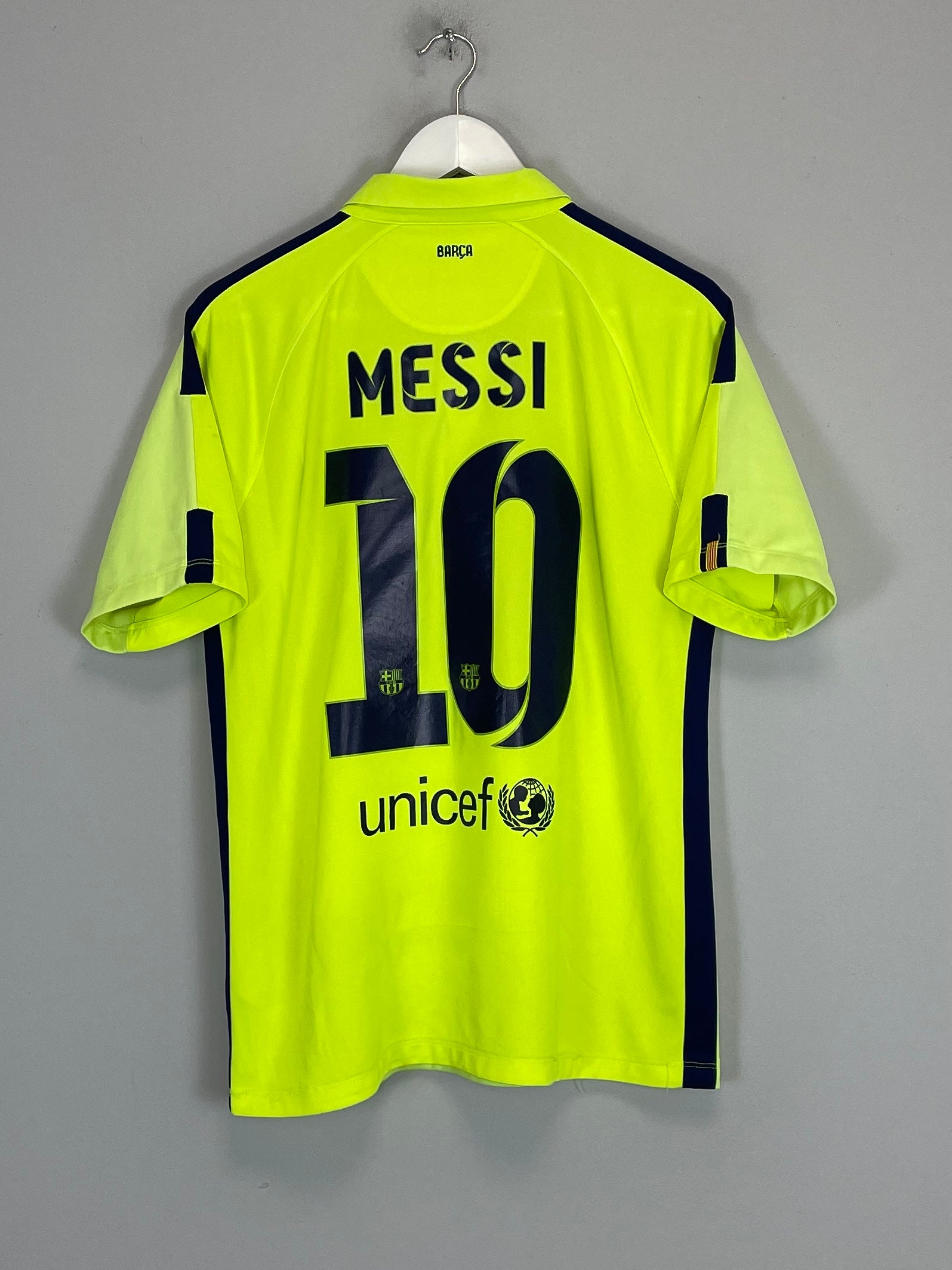 2014/15 BARCELONA MESSI #10 THIRD SHIRT (M) NIKE