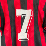 1994/95 AC MILAN #7 HOME SHIRT (M) LOTTO