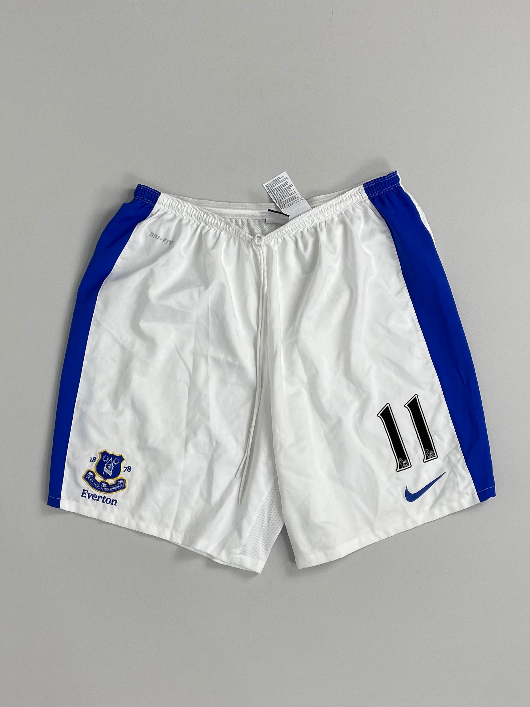 2013/14 EVERTON #11 HOME SHORTS (XXXL) NIKE