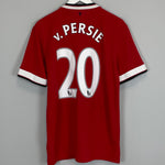 2014/15 MANCHESTER UNITED V.PERSIE #20 HOME SHIRT (M) NIKE