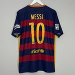 2015/16 BARCELONA MESSI #10 HOME SHIRT (L) NIKE