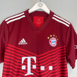 2021/22 BAYERN MUNICH LEWANDOWSKI #9 HOME SHIRT (M) ADIDAS