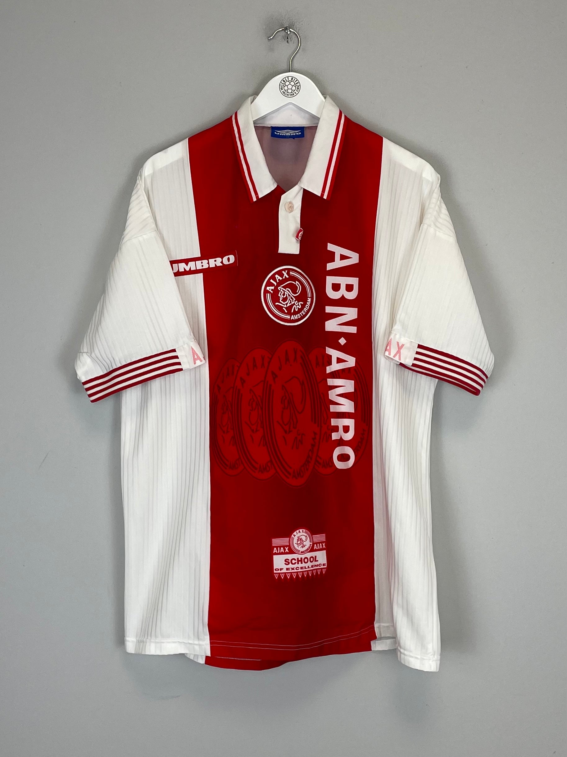 1997/98 AJAX HOME SHIRT (XL) UMBRO