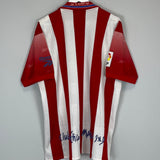 1998/99 ATLETICO MADRID HOME SHIRT (L) REEBOK