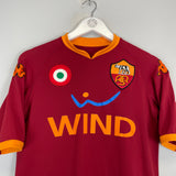 2007/08 ROMA TOTTI #10 HOME SHIRT (M) KAPPA