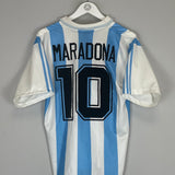 1994/95 ARGENTINA MARADONA #10 HOME SHIRT (M) ADIDAS