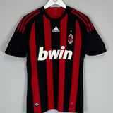 2008/09 AC MILAN BECKHAM #23 HOME SHIRT (S) ADIDAS