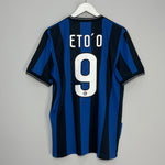 2009/10 INTER MILAN ETO'O HOME SHIRT (L) NIKE